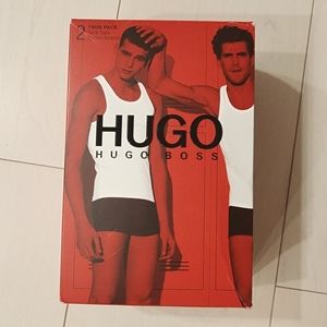 New Twin pack Hugo Boss Slim fit tank tops